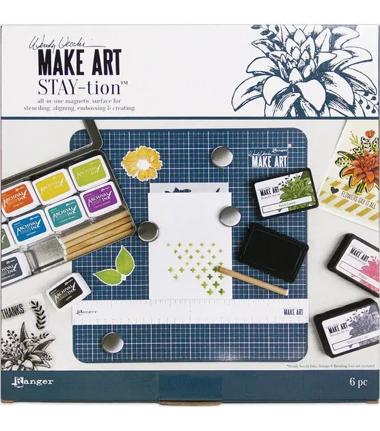 Lawn Fawn Make Art Stay-tion LF2548 Magnetmatte 12x12