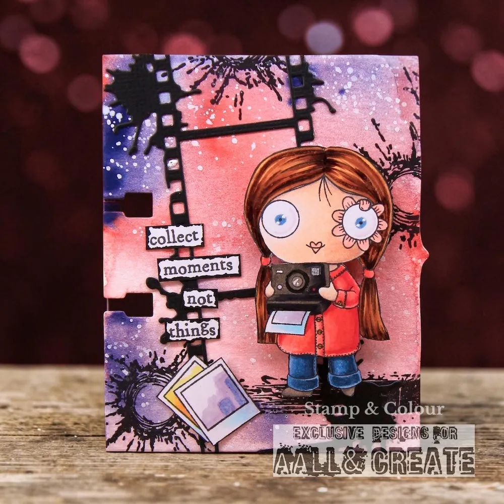 AALL and Create TP-1366 Collect Moments Stempelset A7 Text