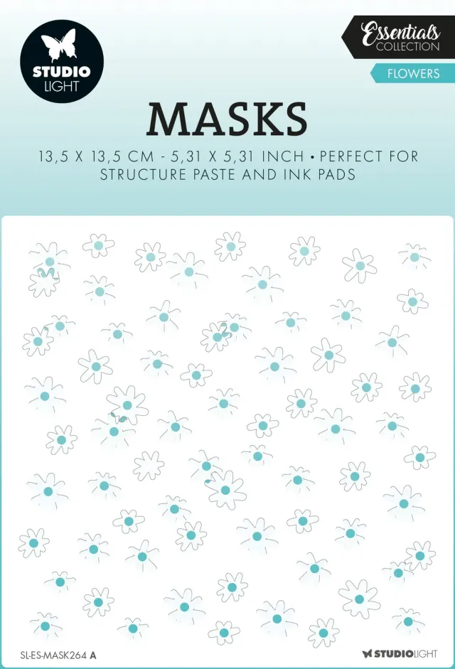Studio Light Essentials Flowers Schablone 135x135