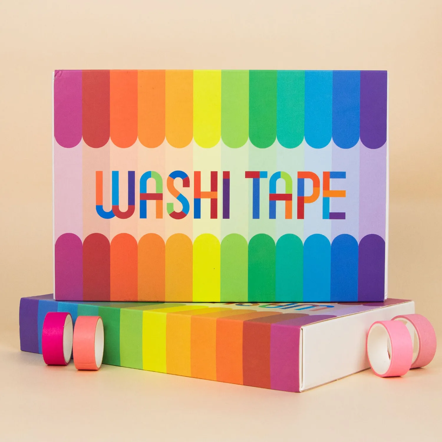 Ieebee Rainbow Washi Tape Set 60 Rollen 15 mm