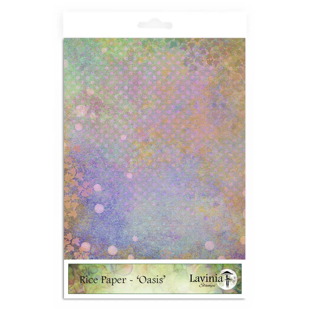 Lavinia-Stamps Rice Papers Oasis Reispapier für Journals