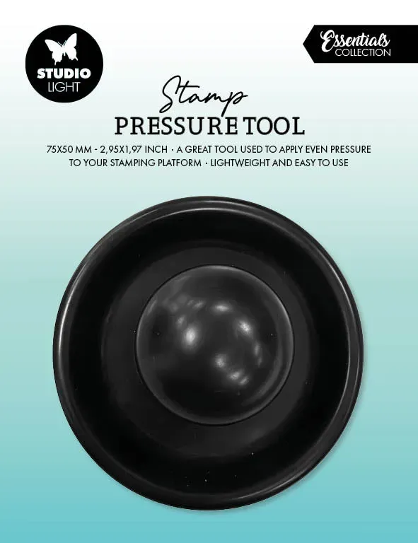 StudioLight Essentials Stamp Pressure Tool Schwarz Stempelhilfe