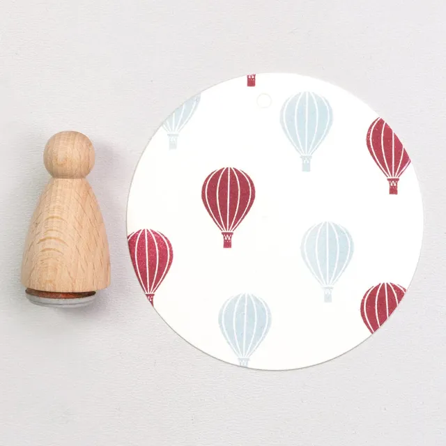 Perlenfischer Stempel Heissluftballon klein 14 x 20 mm