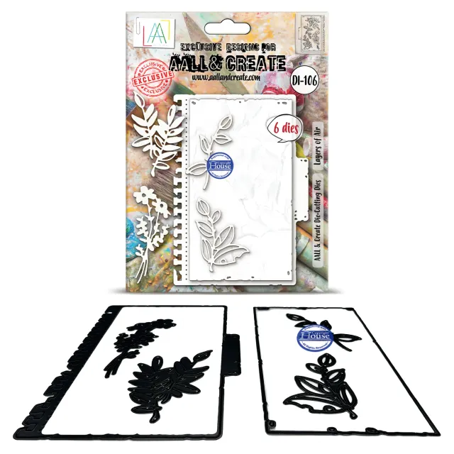 AALL and Create DI-106 Layers of Air Stanz-Set 6-tlg Ebenen