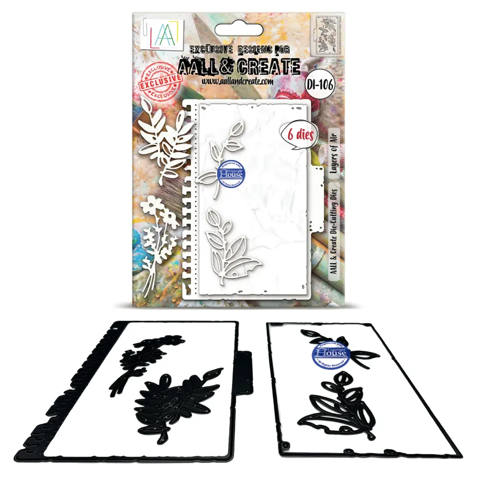AALL and Create DI-106 Layers of Air Stanz-Set 6-tlg Ebenen