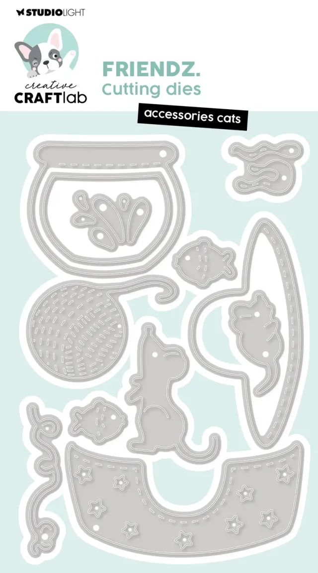 StudioLight Creative Craftlab Friendz Accessoires Cats Stanzschablone
