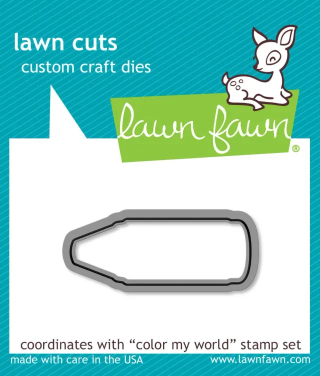 Lawn Fawn Color My World Stanzschablonen Buntstift