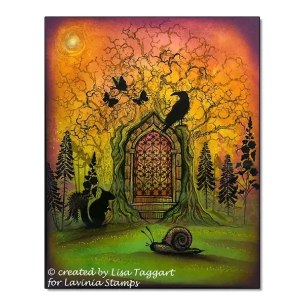 Lavinia Stamps Red Squirrel Stempel Fotopolymer