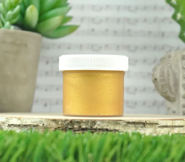 Lawn Fawn Stencil Paste LF2715 Stempelpaste Gold 59ml glitzernd