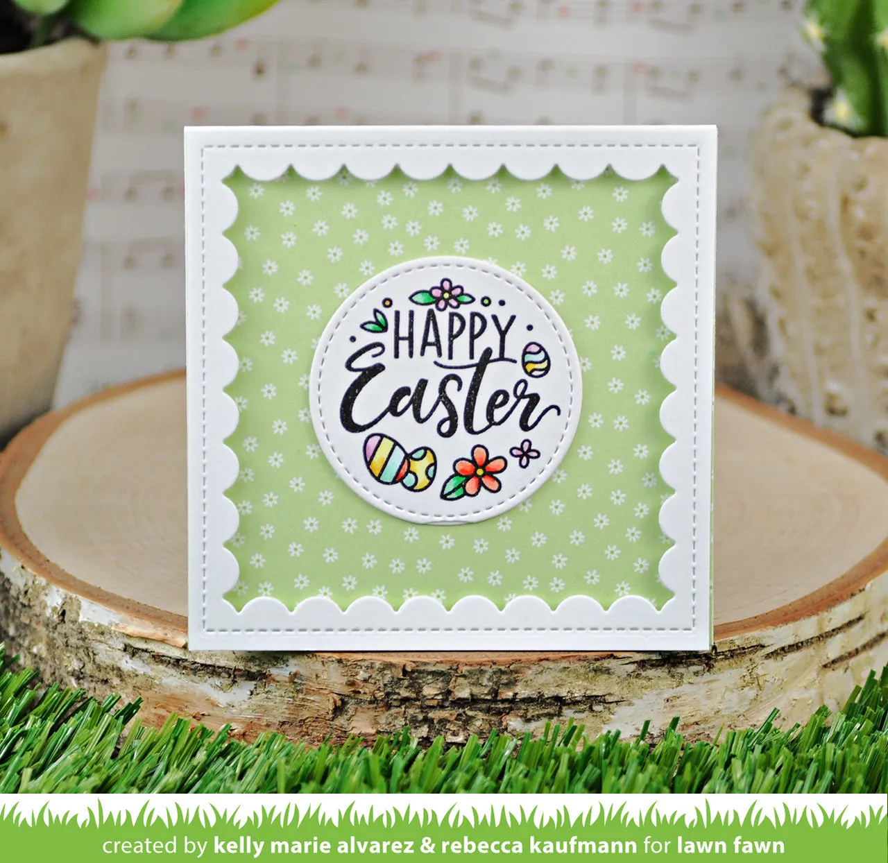 Lawn Fawn Magic Spring Messages Stempelset Frühlingssprüche