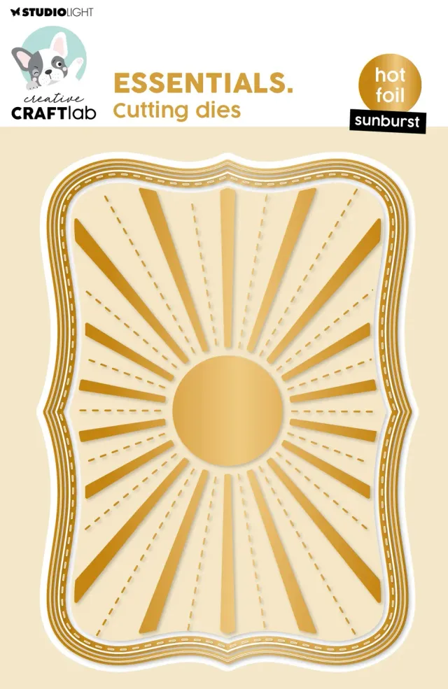 Creative Craftlab Essentials Hot Foil Plate Sunburst