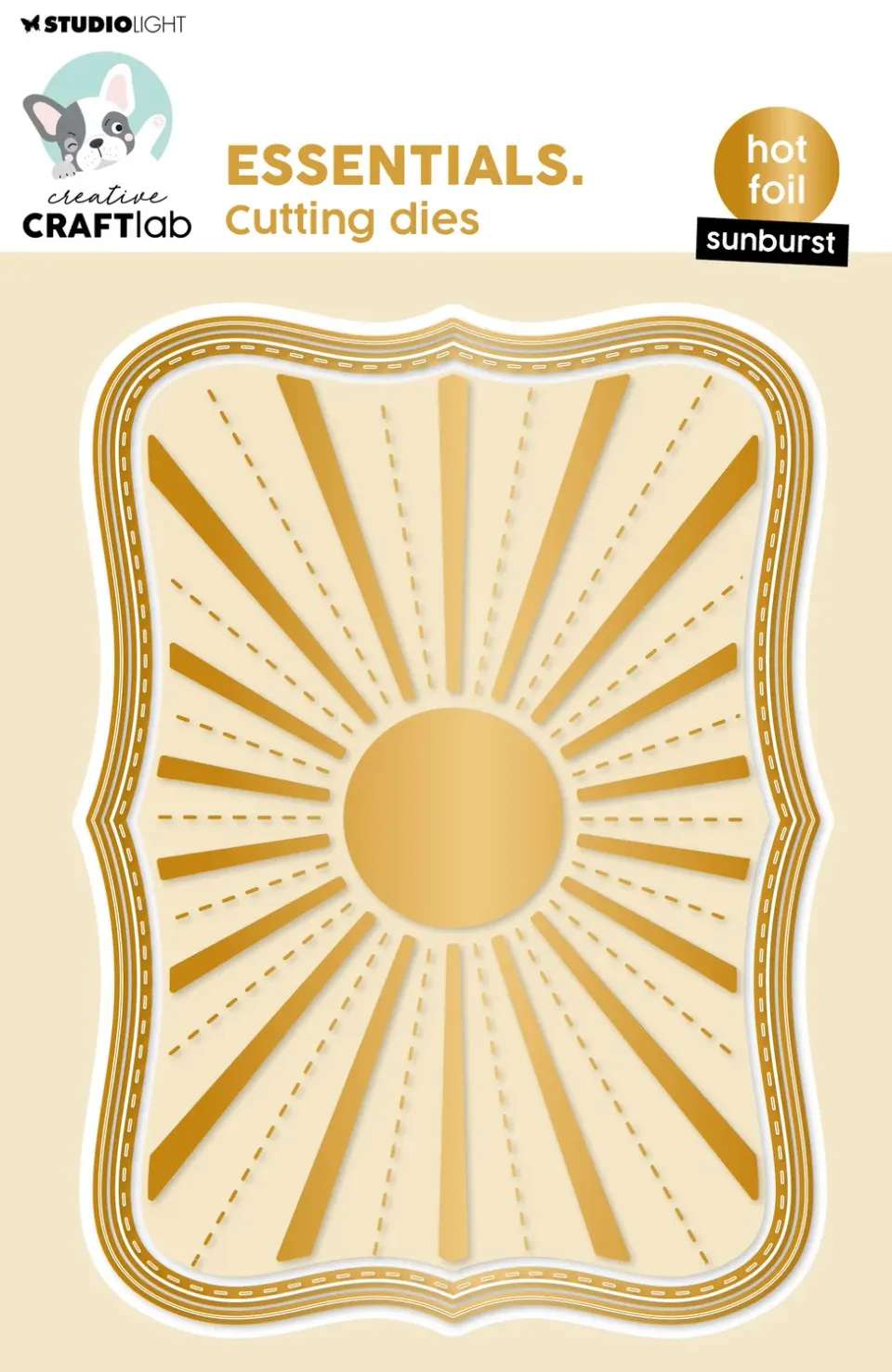 Creative Craftlab Essentials Hot Foil Plate Sunburst