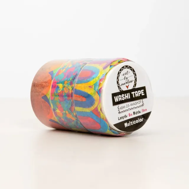 Art by Marlene 2025 Washi Tape Multicolor Bastelband