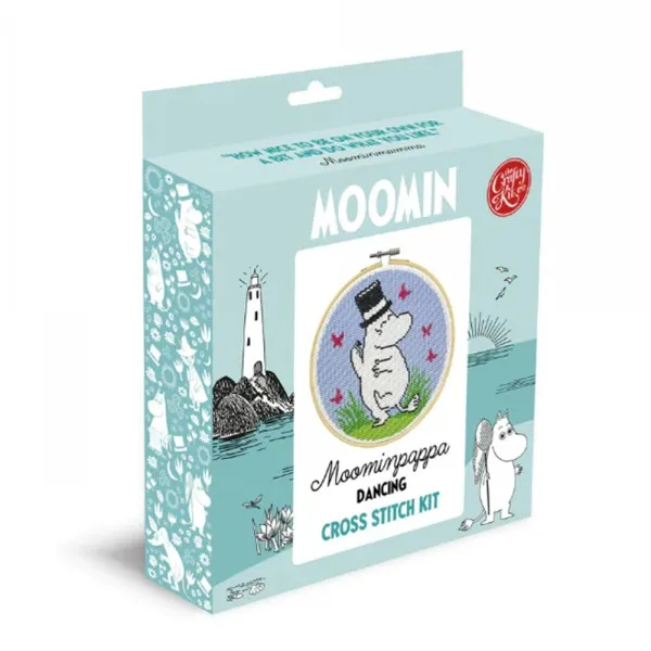 Lavinia-Stamps Moominpappa Dancing Stickset 18cm