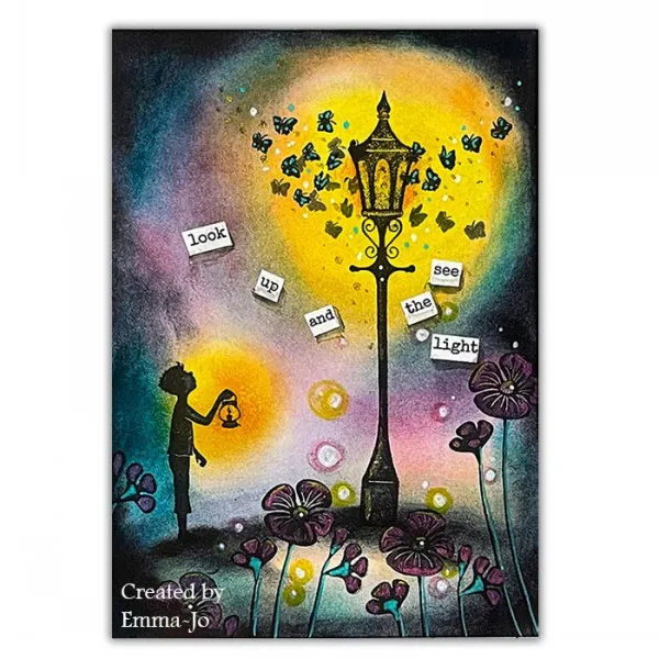 Lavinia Stamps Street Light Stempel Laterne