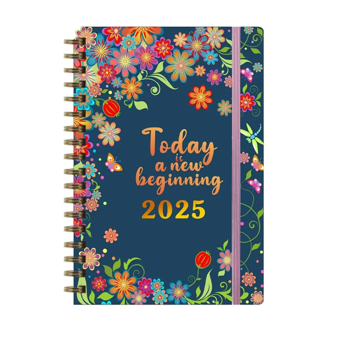 Ieebee Spring Manor B5 Wochenplaner Flowers Green