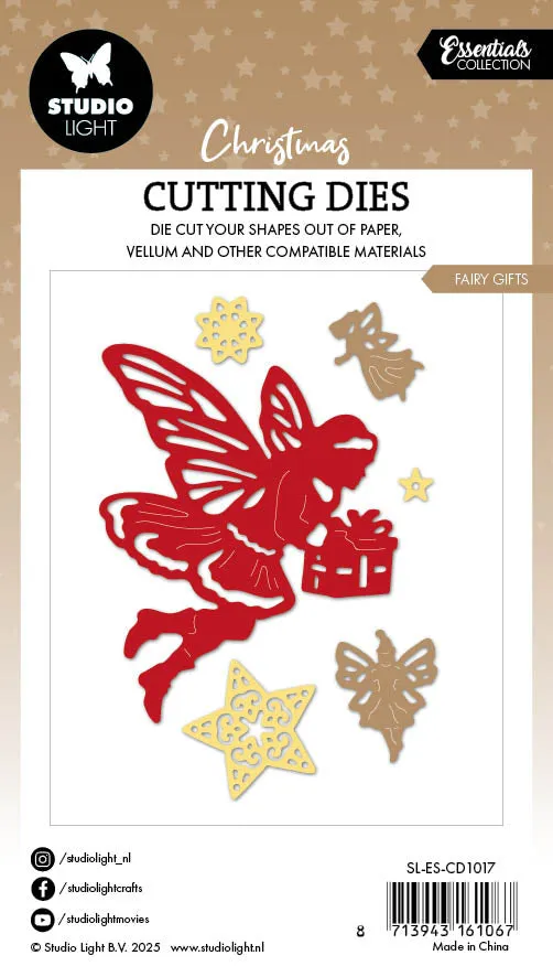 StudioLight Essentials Fairy Gifts Stanzschablone Feen
