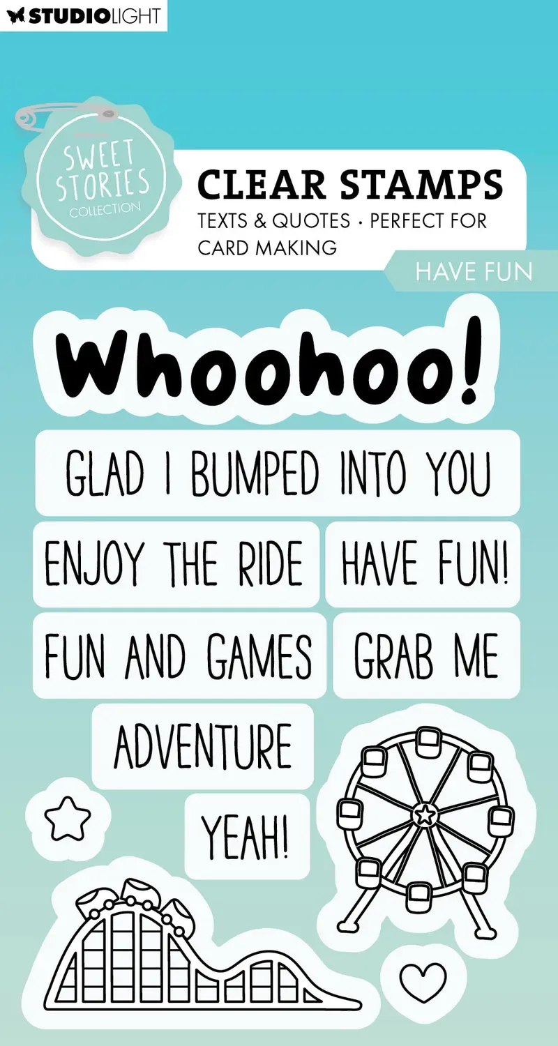 StudioLight Sweet Stories Stempel Have Fun Sprechblasen