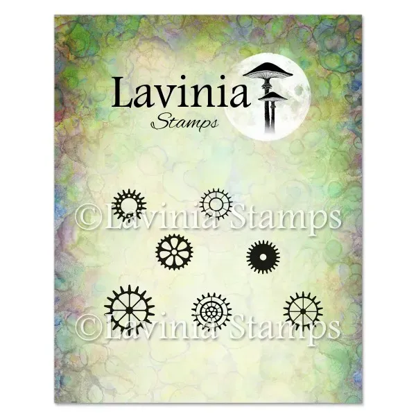 Lavinia Stamps Cog Set 3 Stempel Photopolymer