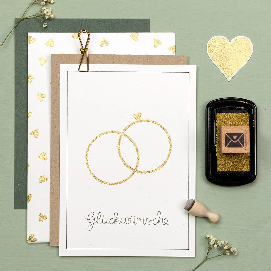 Perlenfischer Dot XL Outline Stempel 42x42 mm Kreis