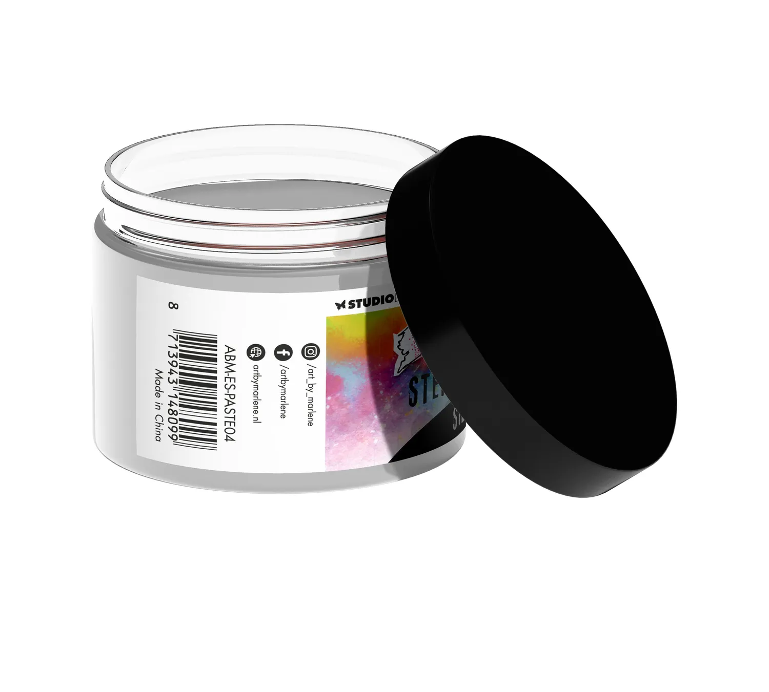 StudioLight Art by Marlene Essentials Strukturpaste Silber Metallic