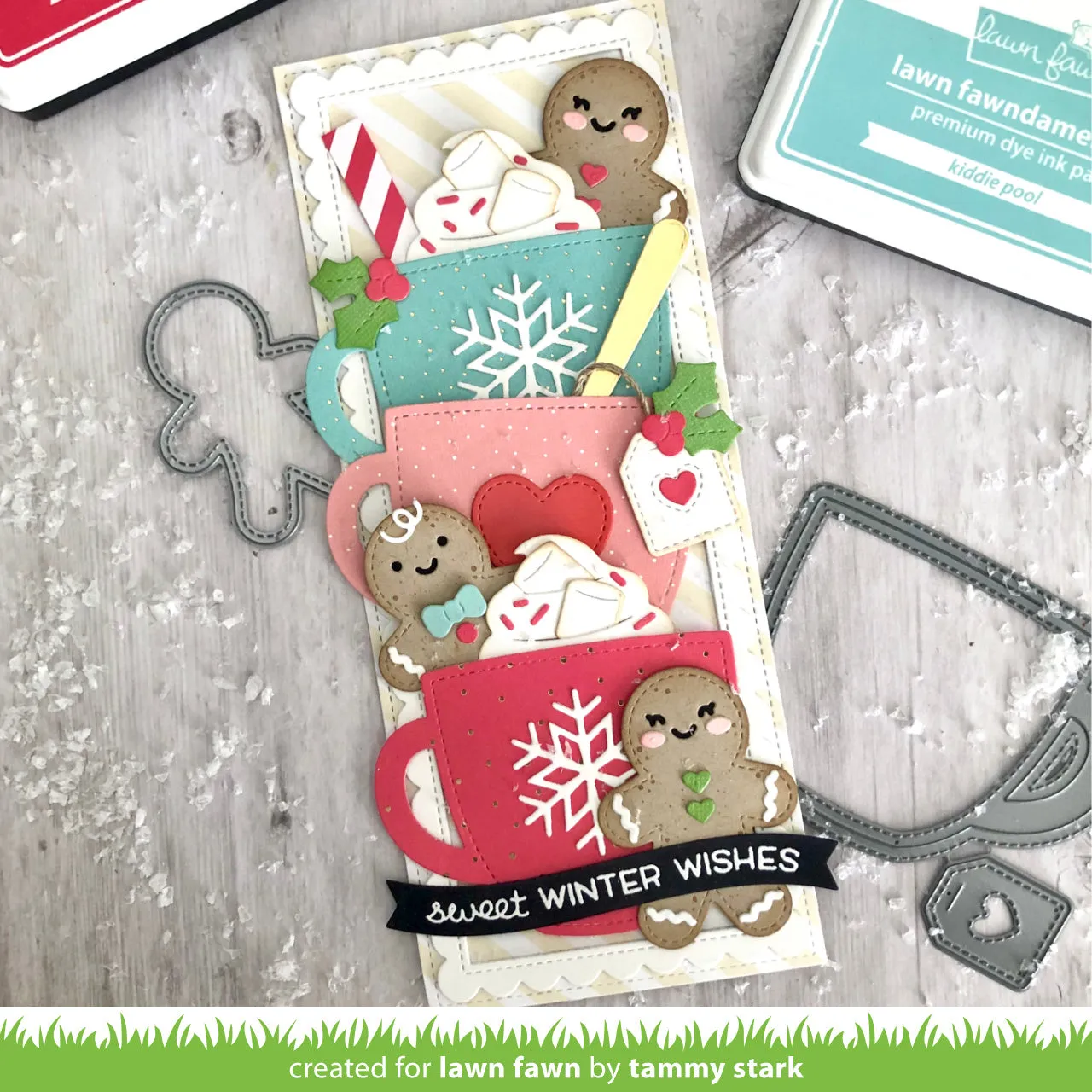 Lawn Fawn Lawn Cuts Outside In Stitched Mug LF2444 Stanze