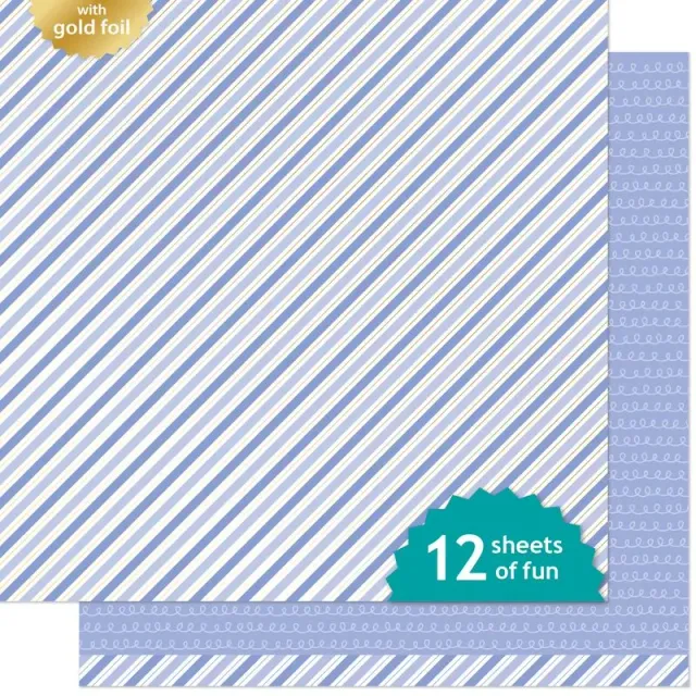 Lawn Fawn Tinsel LF3469 Designpapier 12x12 Weihnachten