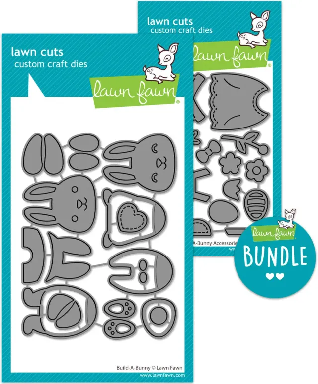 Lawn Fawn Build-A-Bunny Bundle Stanzen Osterhase