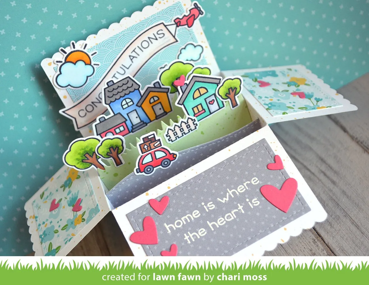 Lawn Fawn Simply Celebrate Spring LF1896 Stempelset Frühling