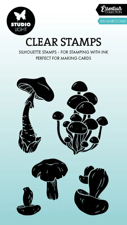 StudioLight Essentials Mushroom Klarsichtstempel Pilz-Motiv