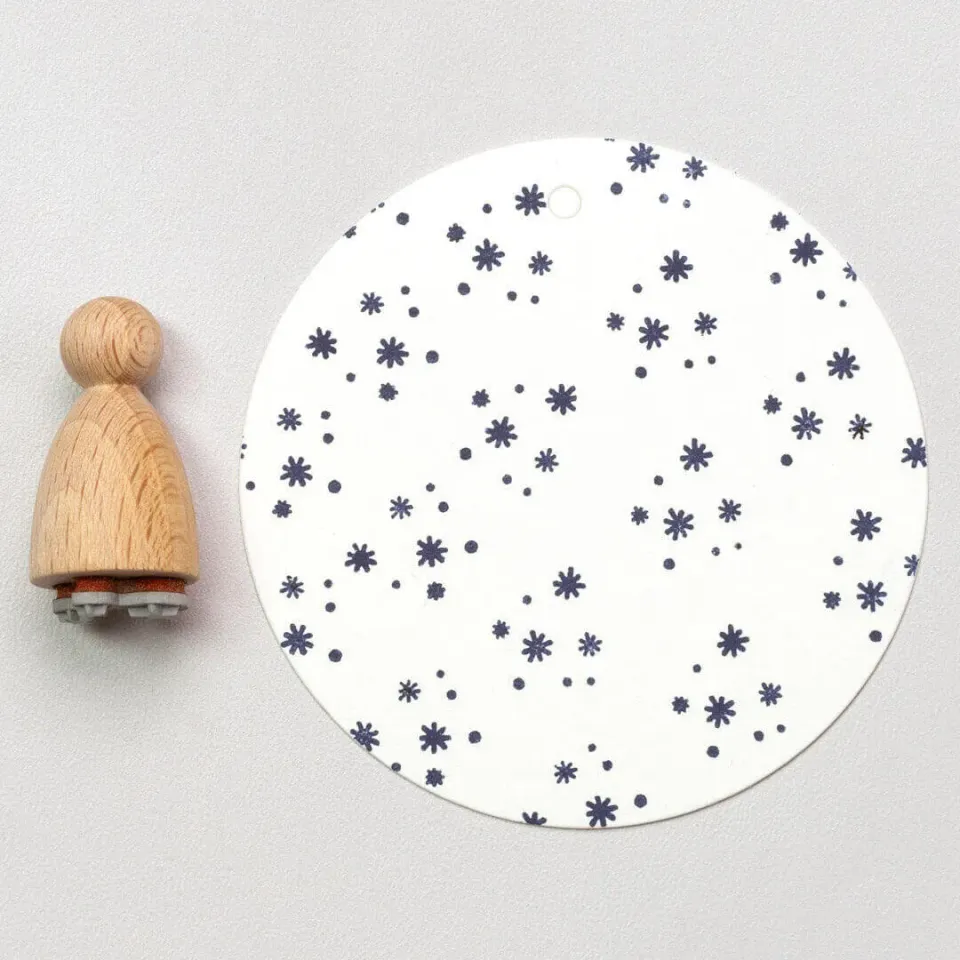Perlenfischer Starry Sky Stempel 13x12 mm Sterne