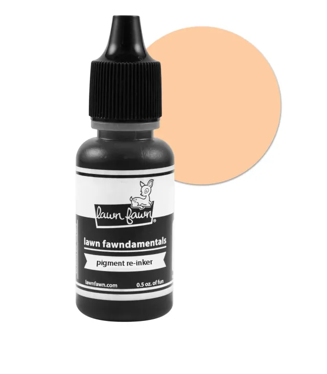 Lawn Fawn Peach Fuzz Nachfülltinte Pfirsich 14ml