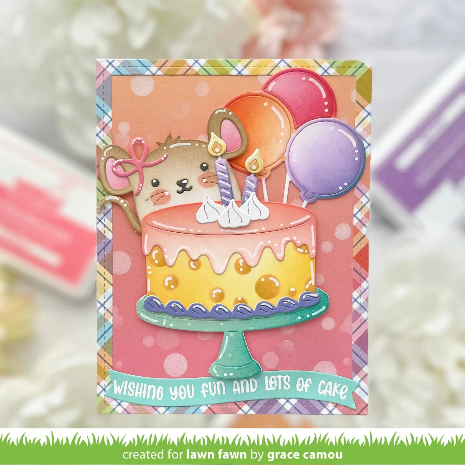 Lawn Fawn Balloon Bunch Stanzen Luftballons