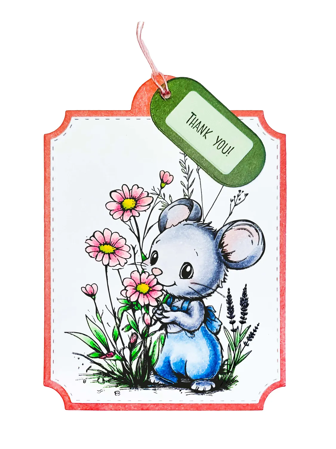 Studio Light Essentials Little Mouse Clear Stamps