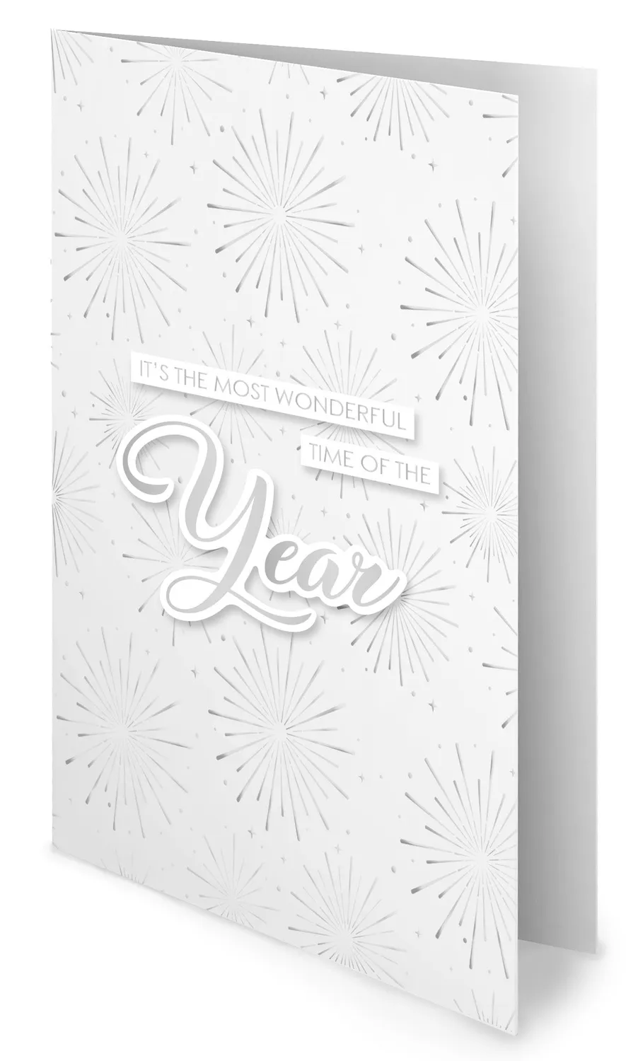 StudioLight Essentials Silver Sentiments Papierelemente 40 Teile silber