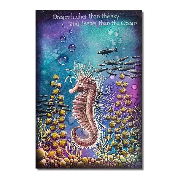 Lavinia-Stamps Mini Fish Stempel Photopolymer