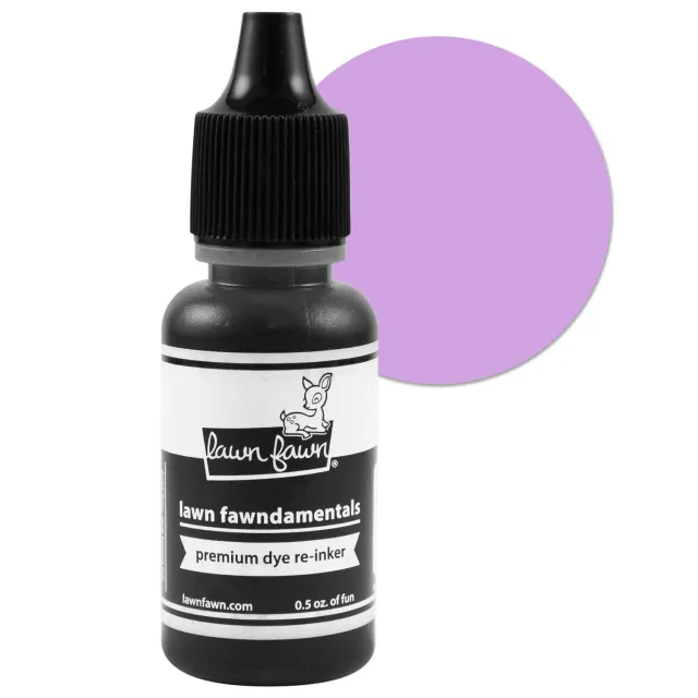 Lawn Fawn Fresh Lavender Re-Inker Stempelfarbe 14ml lila