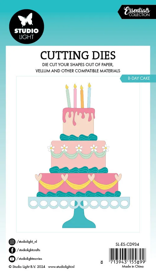 StudioLight Essentials Stanzform B-day Cake Torte