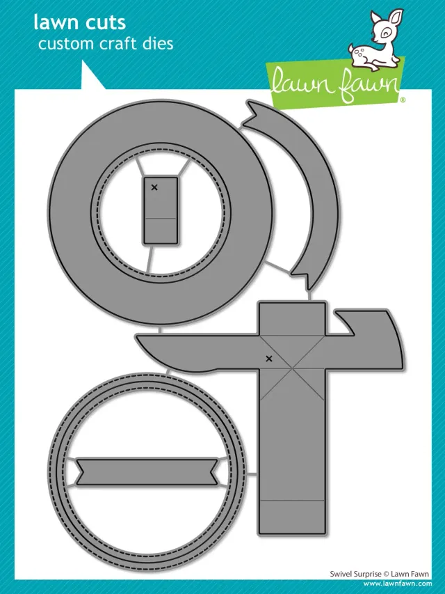 Lawn Fawn Swivel Surprise LF3517 Stanzschablonen interaktiv