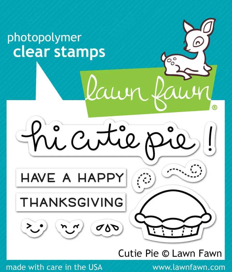 Lawn Fawn Cutie Pie Clear Stamps Motivgröße 1" Kuchen