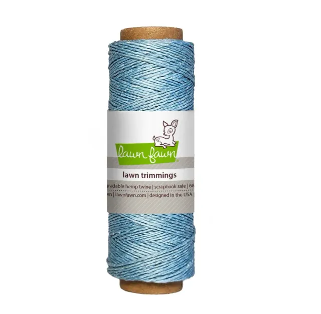 Lawn Fawn Sky Blue Hanfkordel 68 Yards hellblau