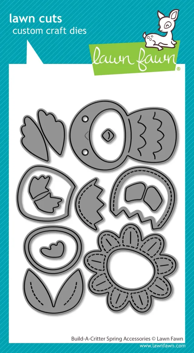 Lawn Fawn Build-A-Critter Spring Stanzen LF4045 12-tlg