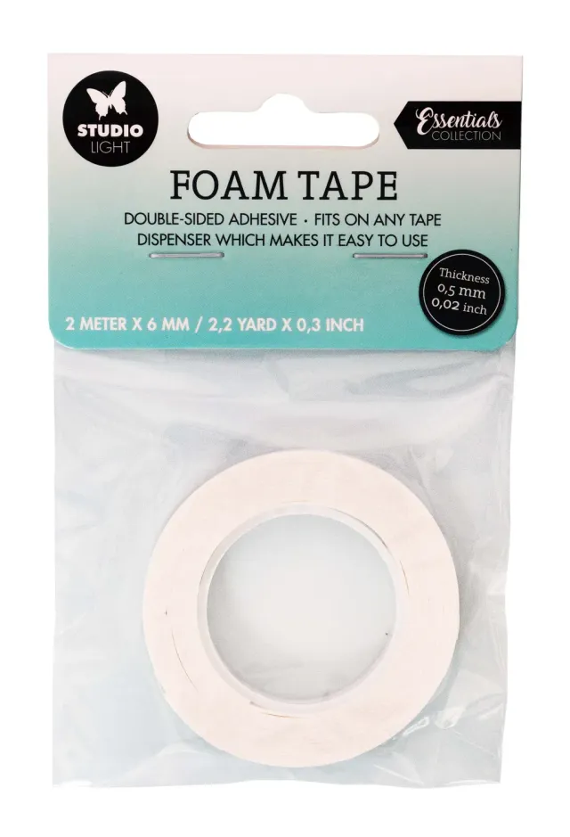 StudioLight Essentials Foam Tape doppelseitig 0,5 mm