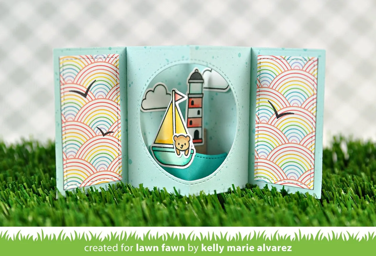 Lawn Fawn Lawn Cuts Picture Window Stanzschablonen mini