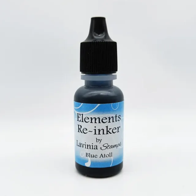 Lavinia Stamps Elements Re-Inker Stempelfarbe Blue Atoll
