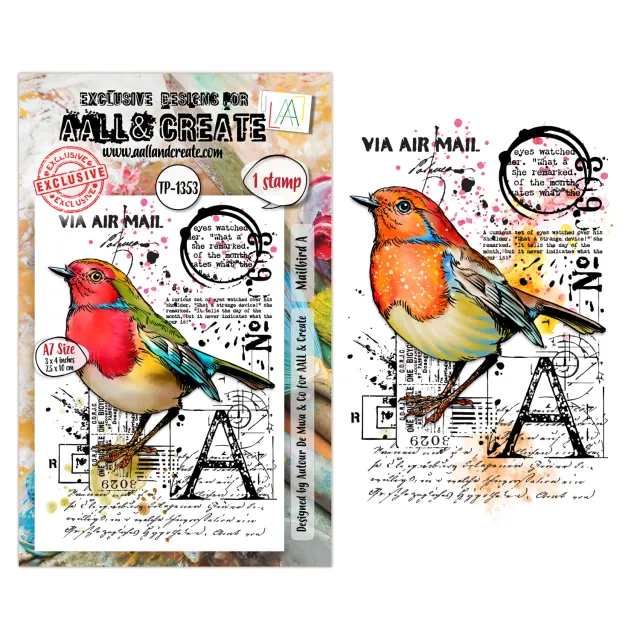 AALL and Create TP-1353 Mailbird A Stempel A7 klar