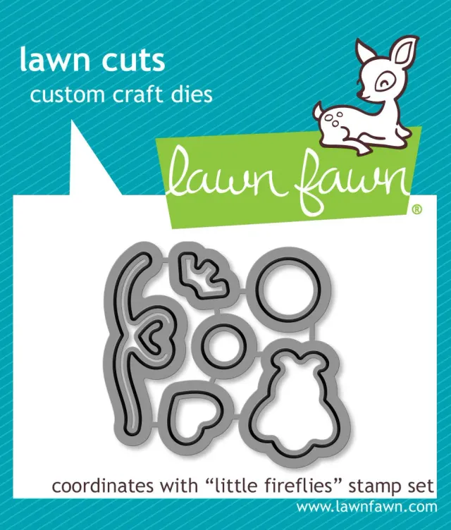 Lawn Fawn Little Fireflies Lawn Cuts Stanzen Glühwürmchen