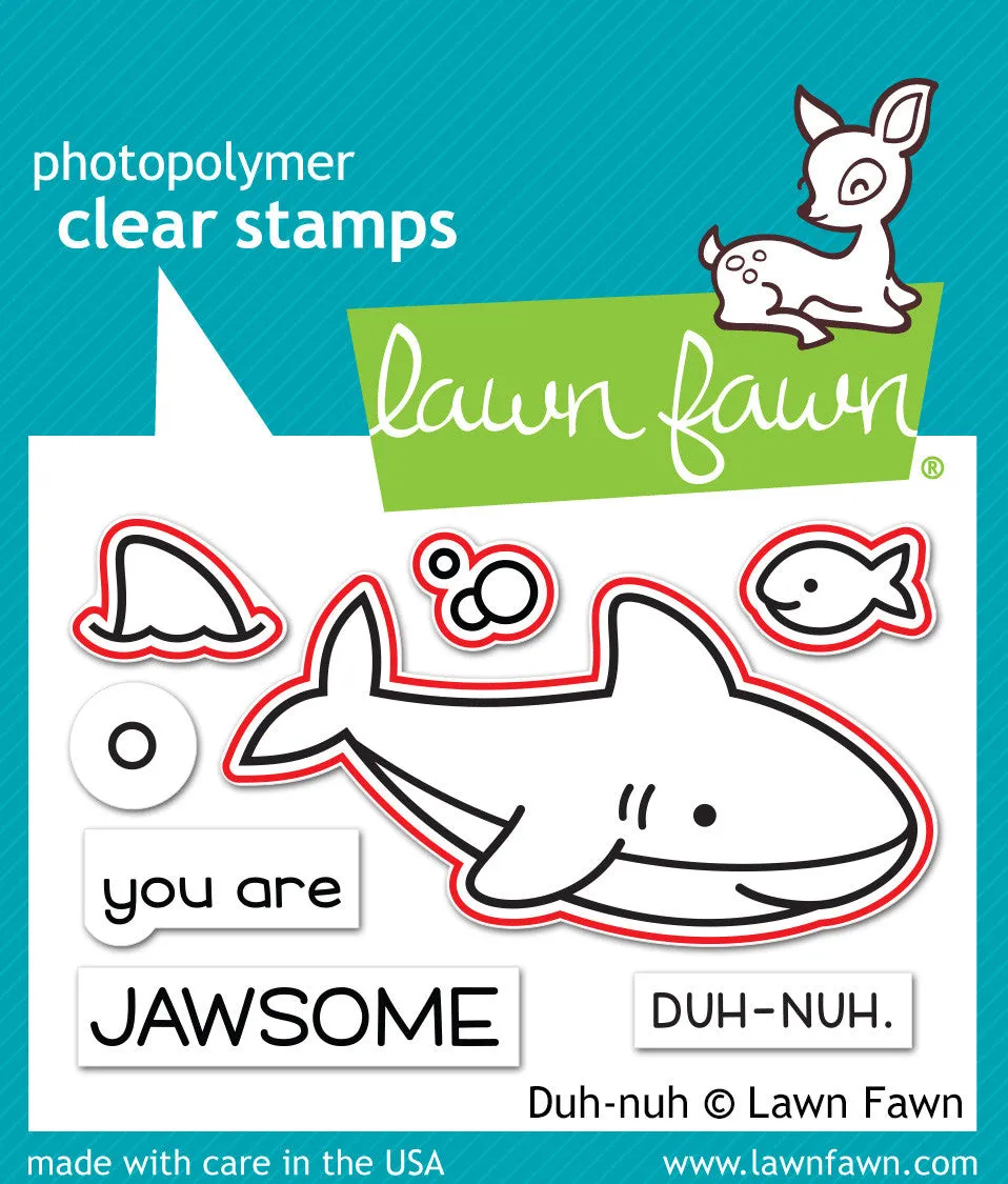 Lawn Fawn Duh-Nuh Lawn Cuts Stanzen Hai