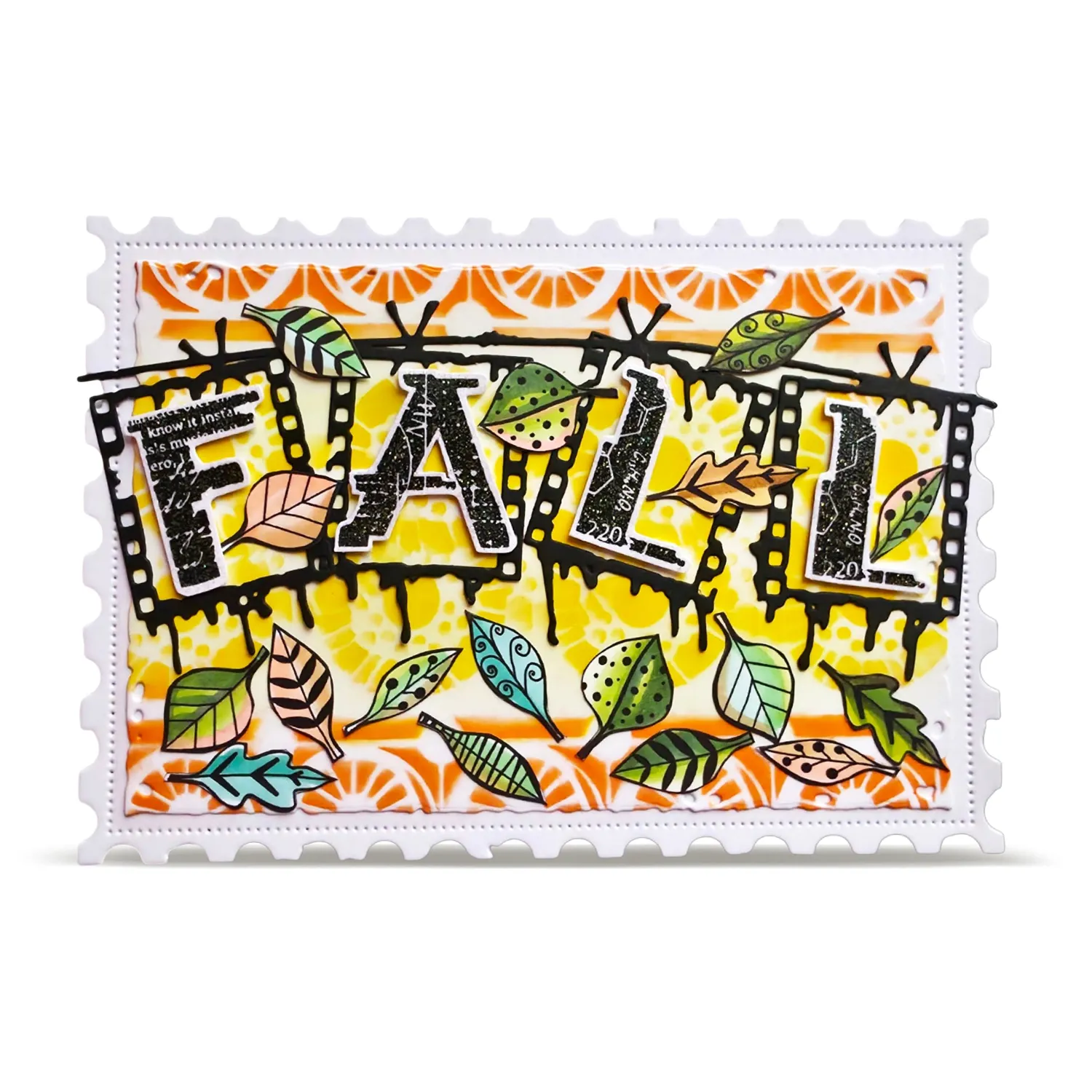 AALL and Create TP-1332 Scribble Splash Stempelset A5