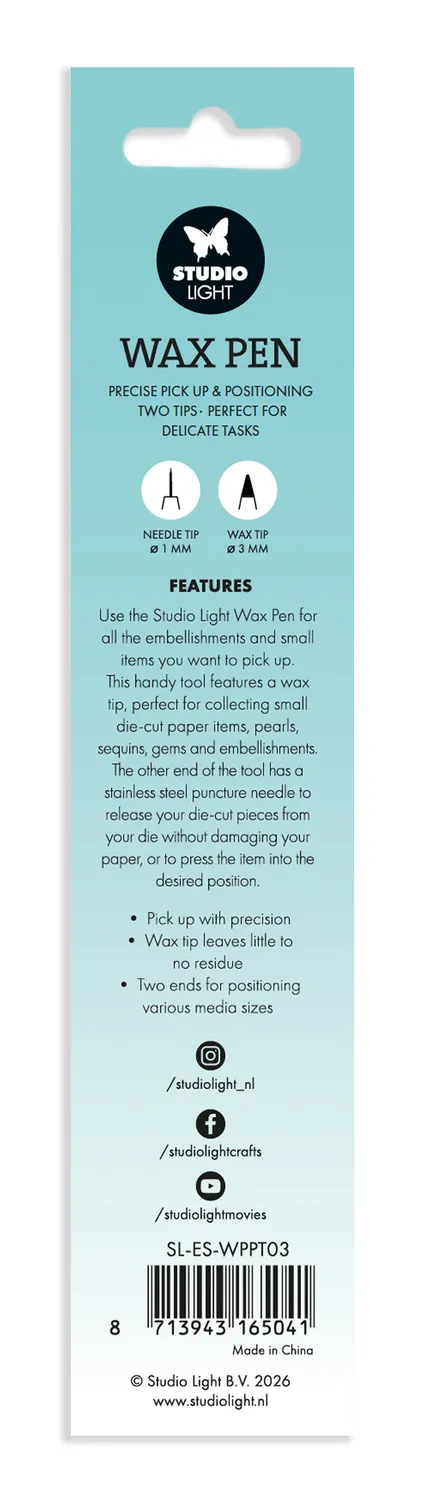 StudioLight Essentials Wax Pen Aufnahmestift Soft Grip